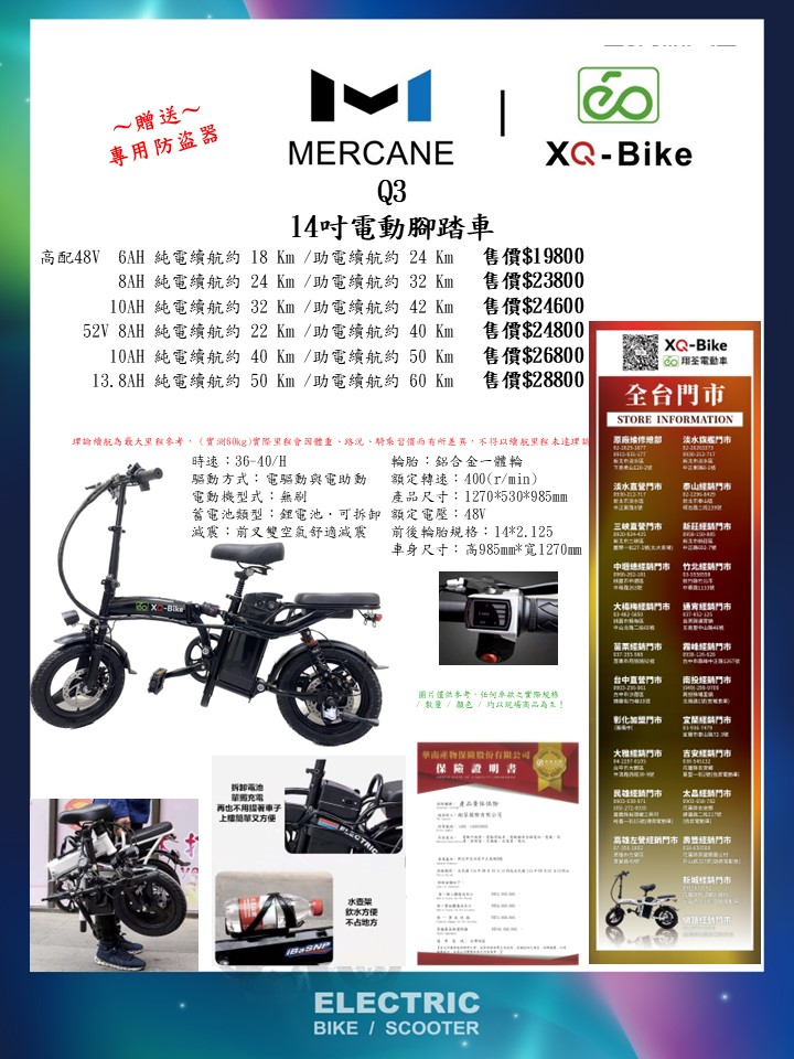 微電動車系列 Q3 聯合 0
