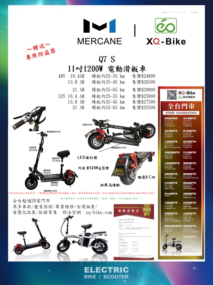 微電動車系列 Q7S 聯合LOGO 0